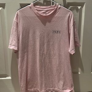 Men’s vans tee pink